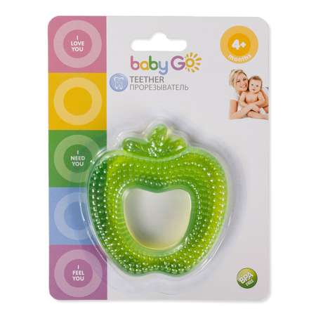 Прорезыватель BabyGo Яблоко