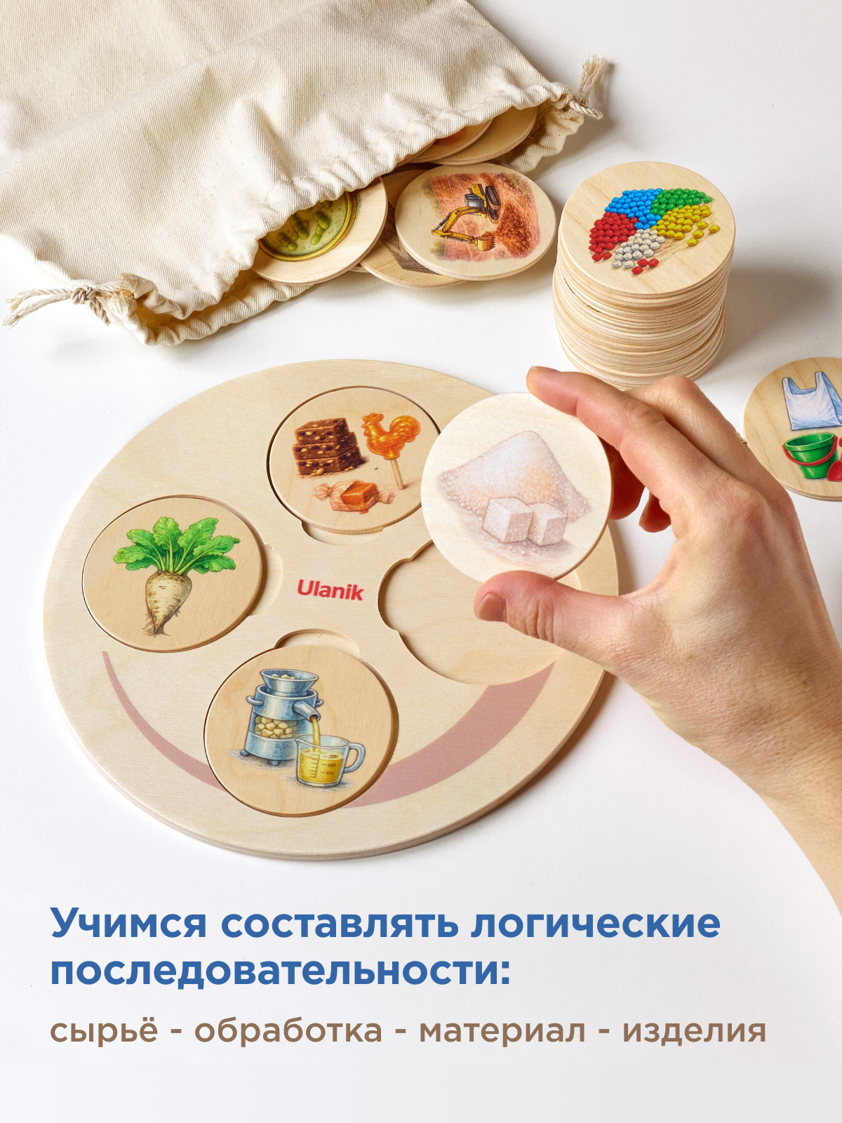 Настольная игра Ulanik Что из чего сделано - фото 4