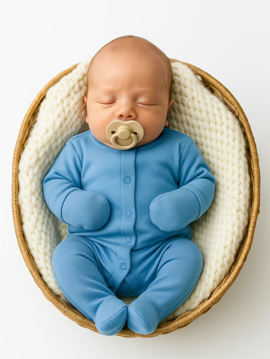 Комбинезон для недоношенных Эскимо 2-437синий - фото 1