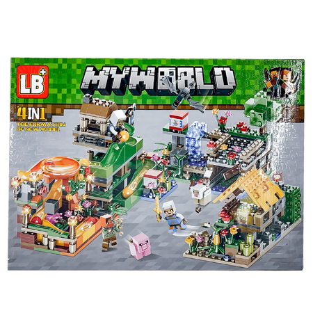 Конструктор MY WORLD блочный