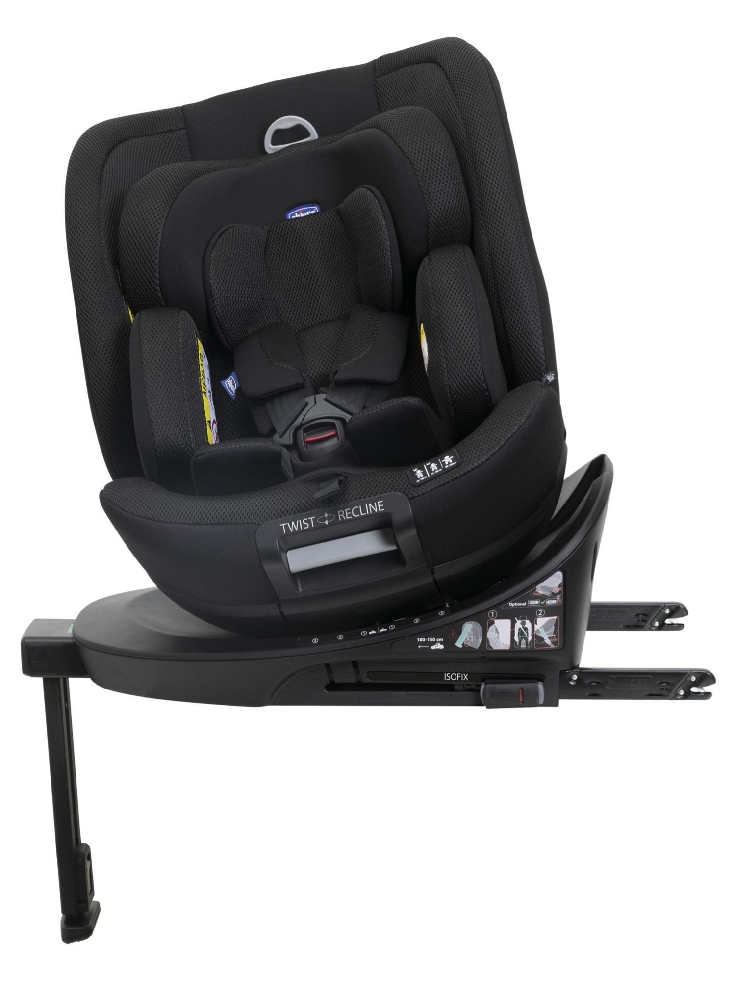 Автокресло Chicco Isofix 0+/1/2/3 (0-36 кг) черный - фото 12