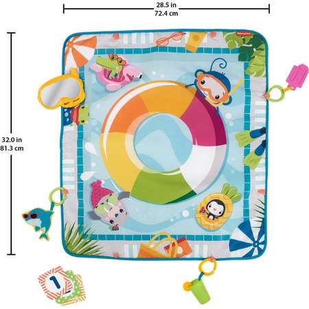Коврик Fisher Price Бассейн