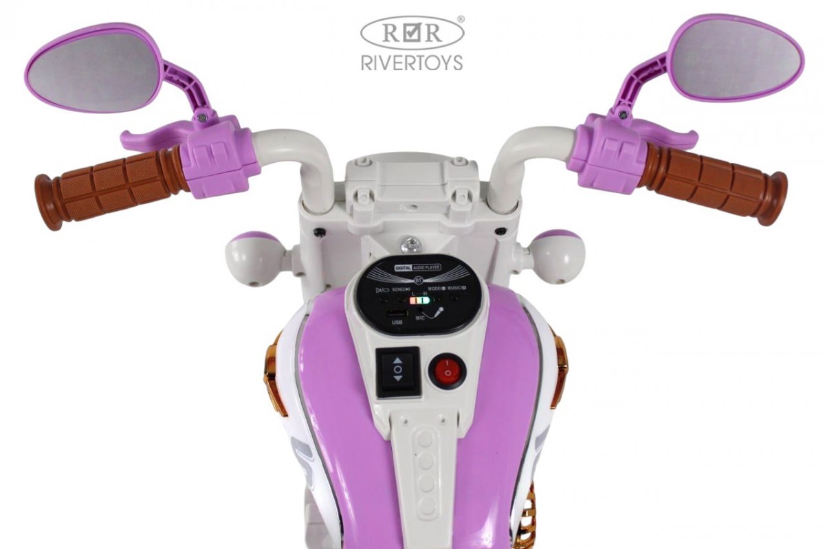 Электромобиль RIVERTOYS G500GG-A-PURPLE - фото 13