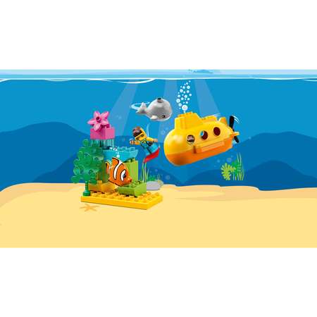 Конструктор LEGO DUPLO Town Путешествие субмарины блочный