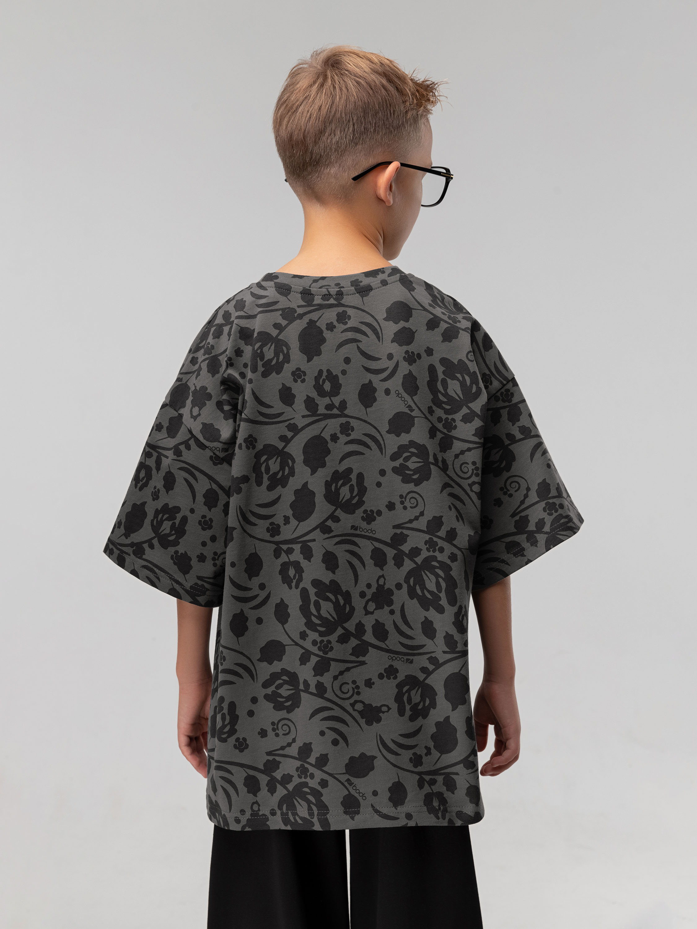 Футболка Bodo 36-145MU_серый - фото 8