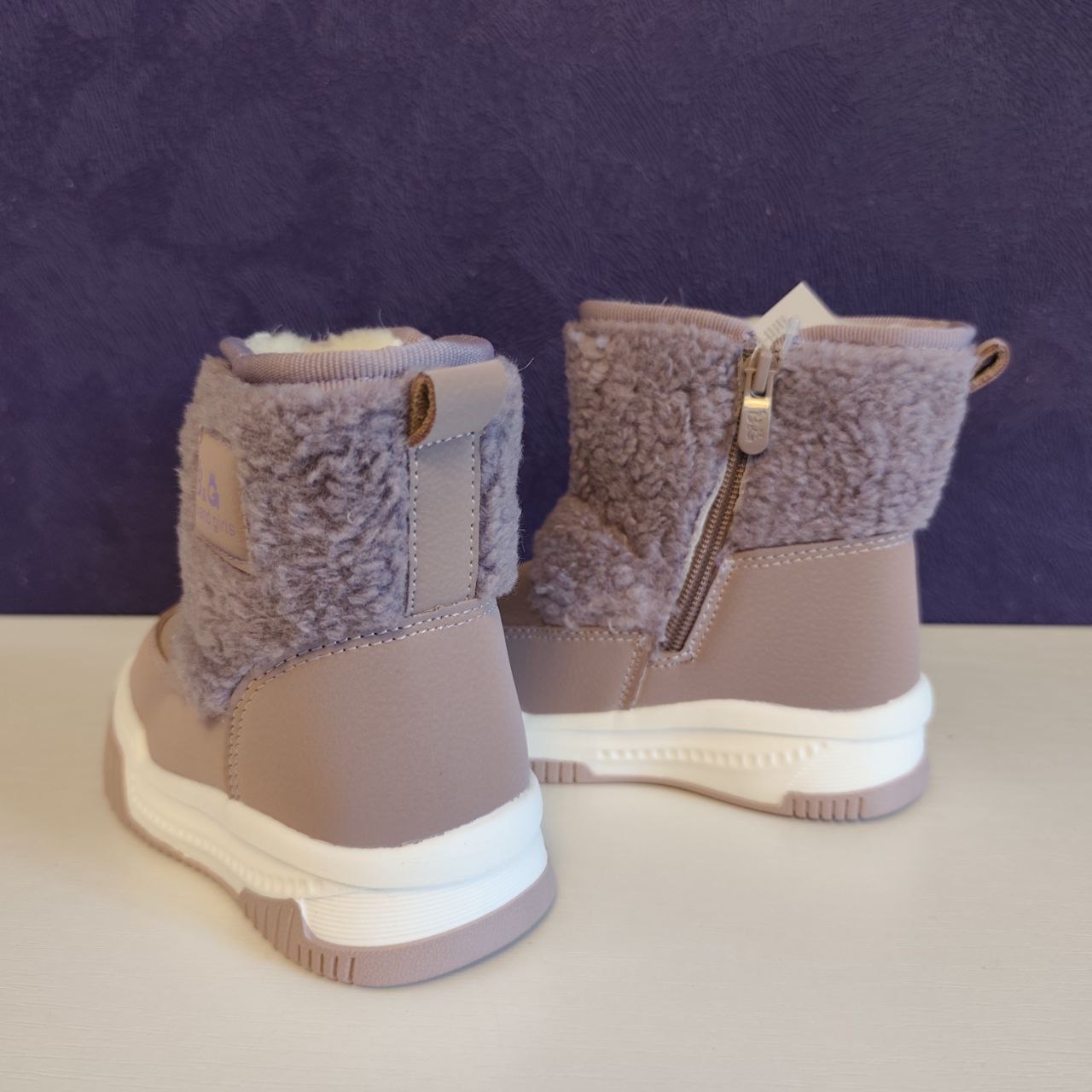 Ботинки mutter ботинки_зимние_фиолетовые - фото 7