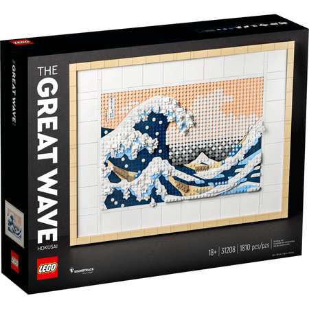 Конструктор LEGO Art Hokusai The Great Wave блочный