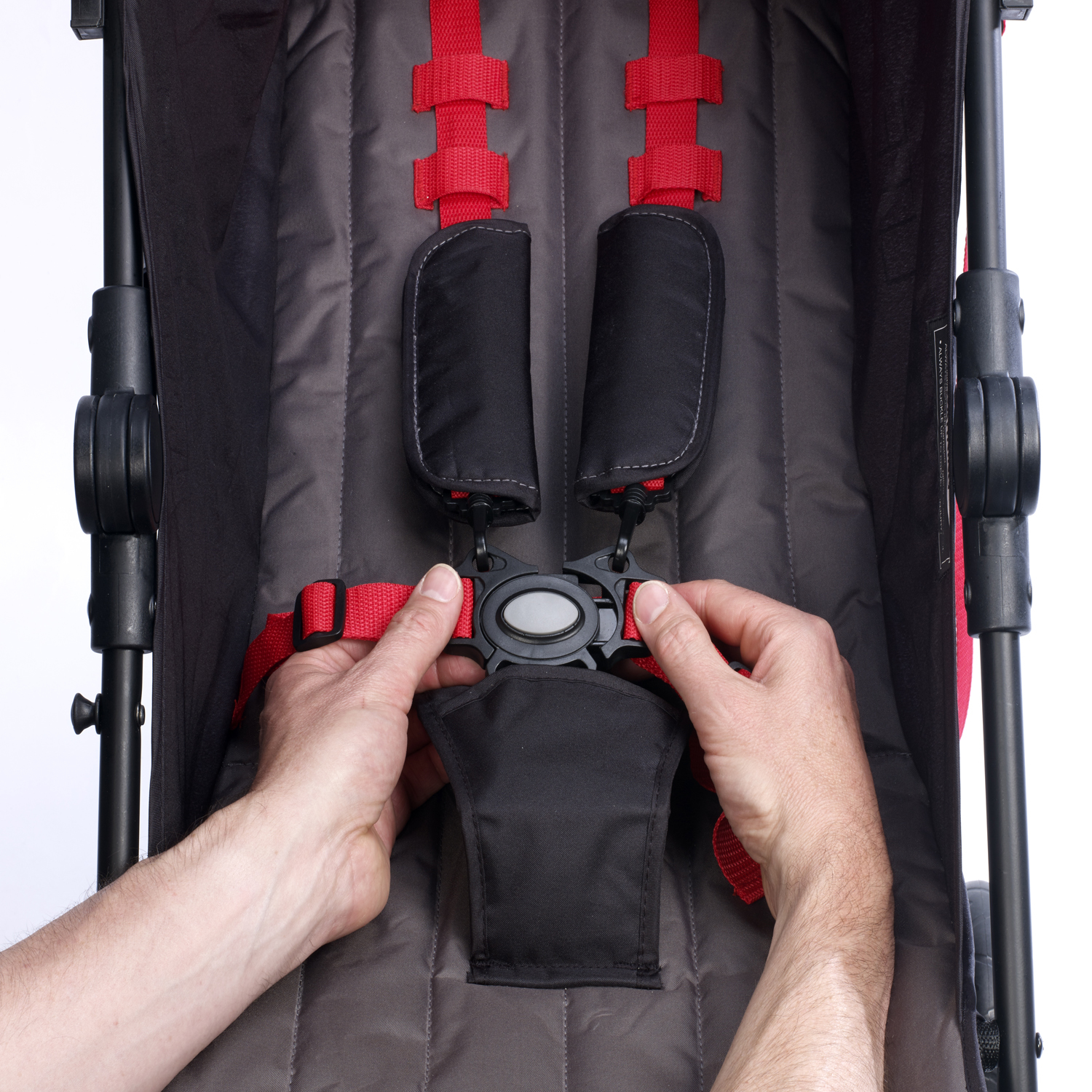 Коляска-трость Summer Infant Ume Lite Чёрно-красная - фото 11