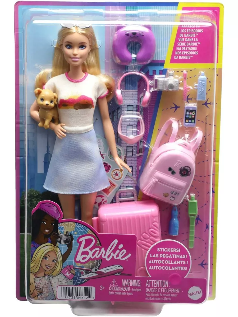 Кукла классическая Barbie Путешествие Путешествия высота 28 см HJY18 - фото 6