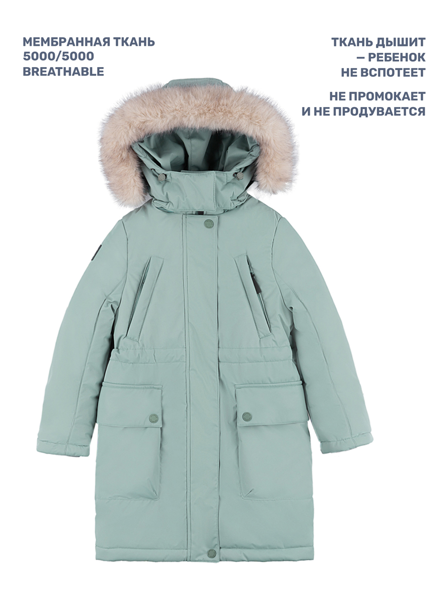 Парка NIKASTYLE 5з4024 полынь - фото 5