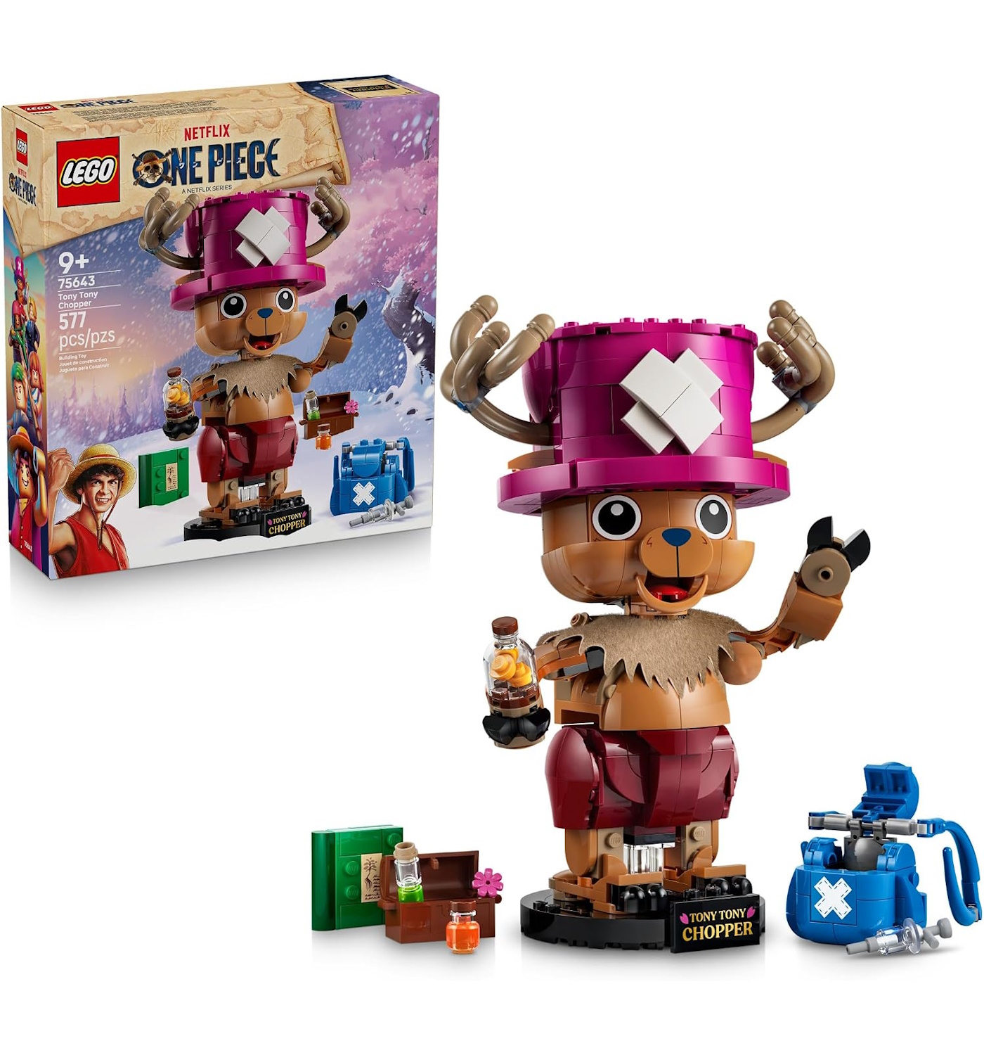 Конструктор LEGO One Piece Тони Тони Чоппер 577 дет. - фото 1