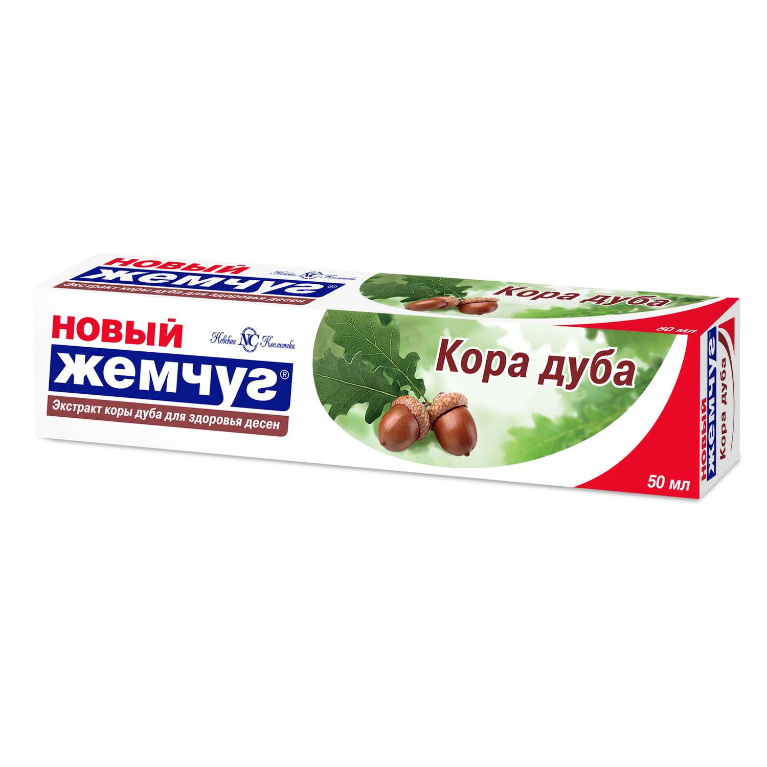 Зубная паста Новый жемчуг Кора дуба - фото 1