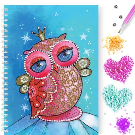 Алмазная мозаика Color Kit Совушка