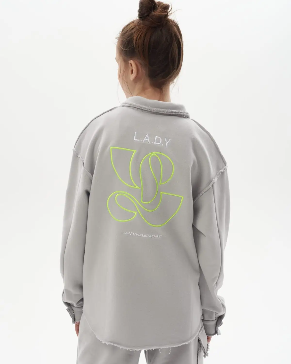Рубашка Nikasport G7LDY51-GRY - фото 2