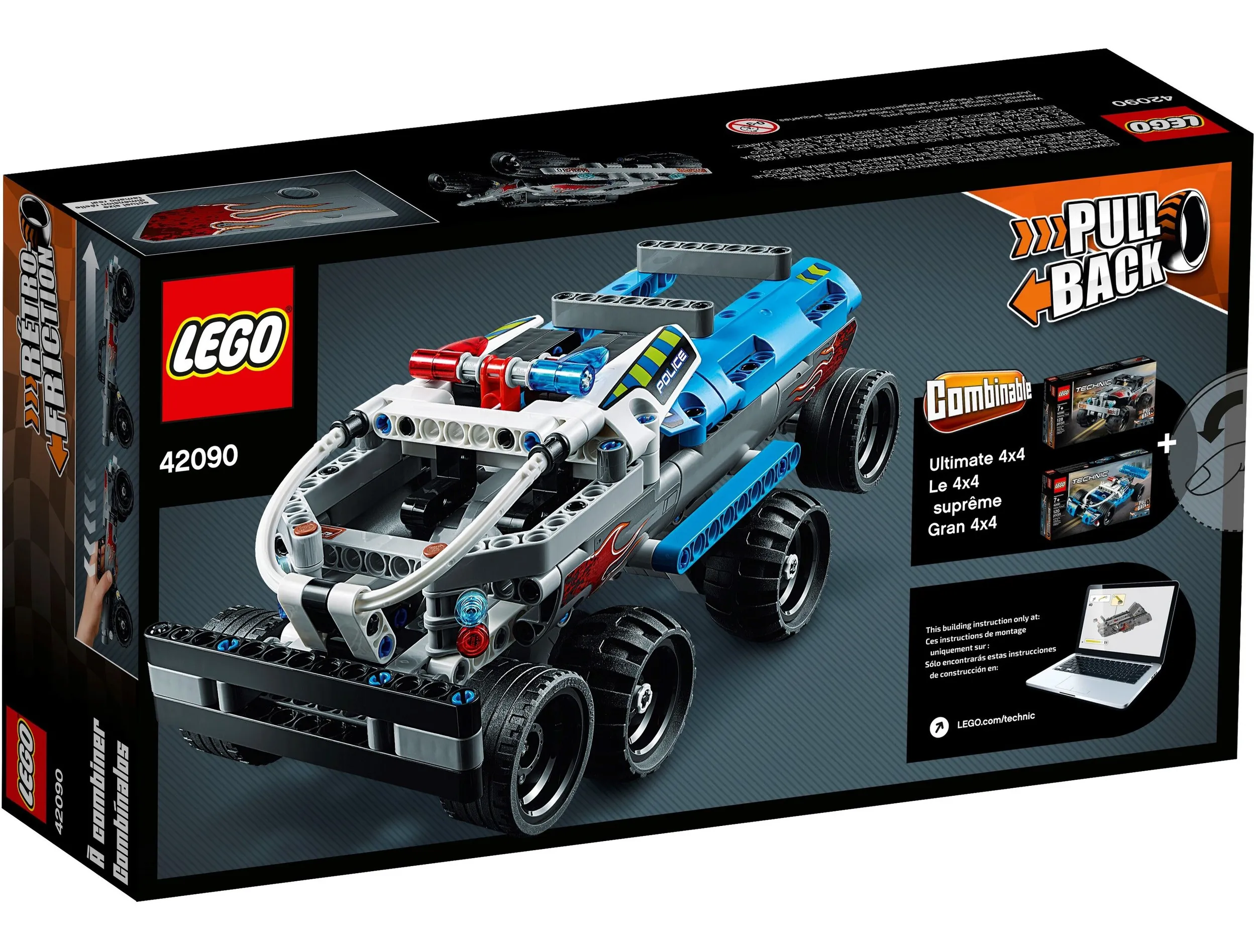 Конструктор LEGO Technic 42090 128 дет. - фото 3