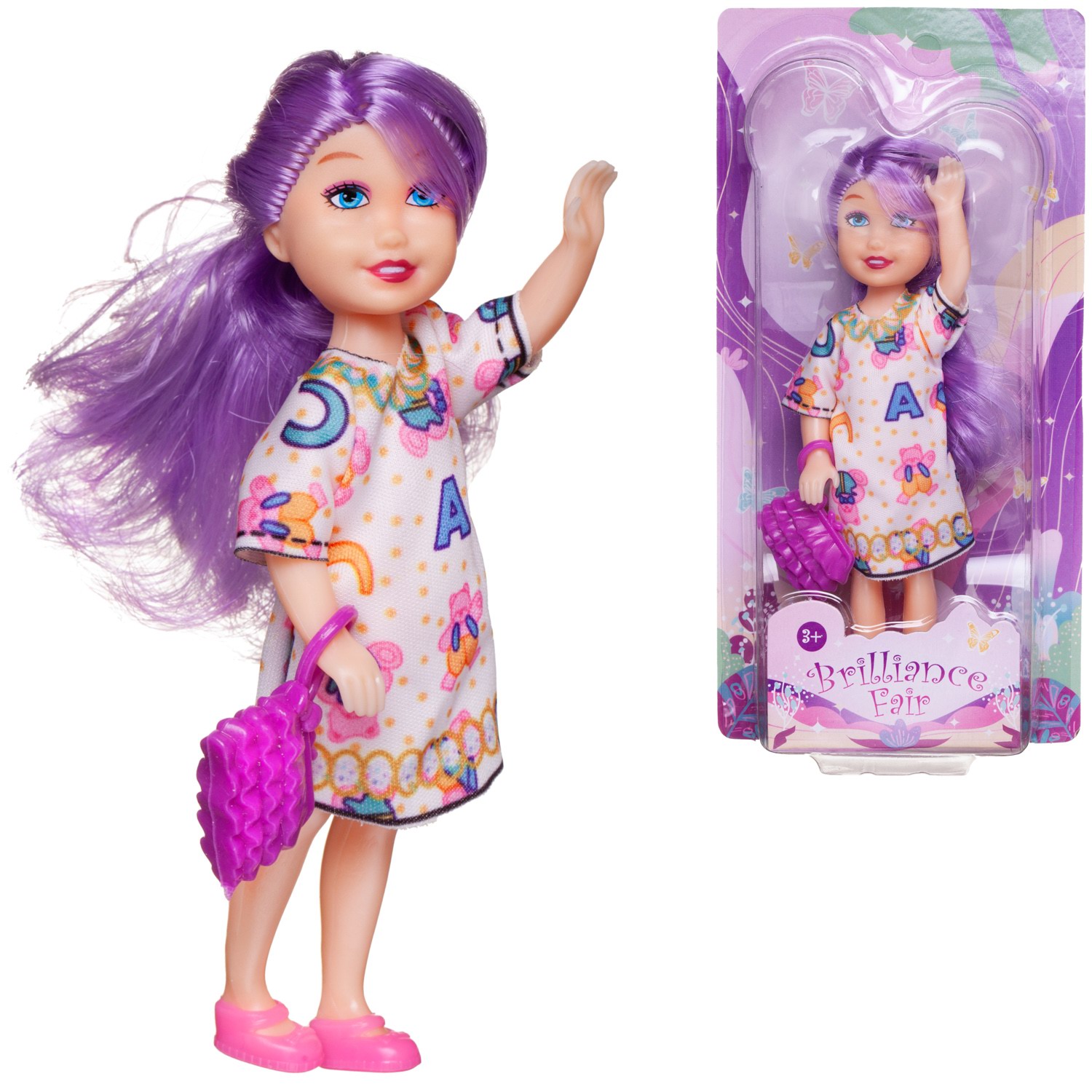 Кукла модельная Abtoys Brilliance Fair PT-01831/белое - фото 2
