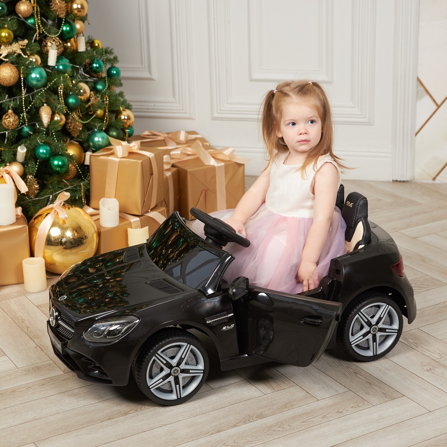 Автомобиль BabyCare Mercedes С пультом ДУ - фото 18
