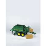 Прицеп Bruder John Deere для комбикормов 1:16