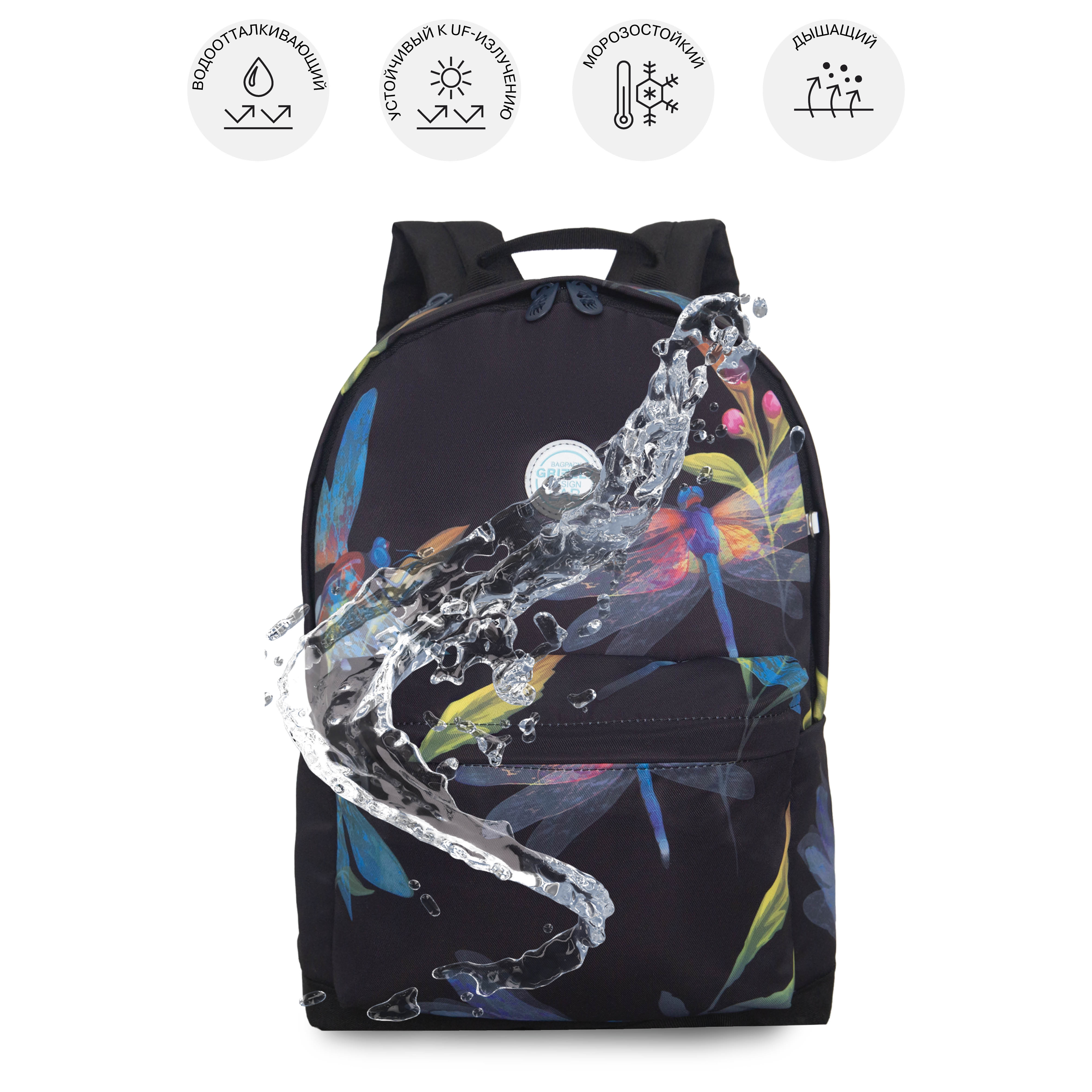 Рюкзак Grizzly Стрекозы - фото 10