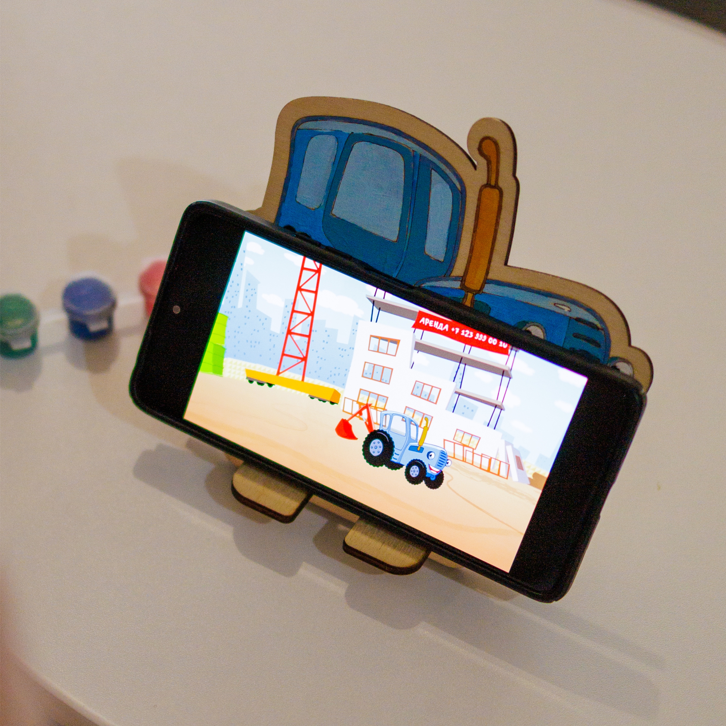 Набор для творчества Синий трактор - фото 5