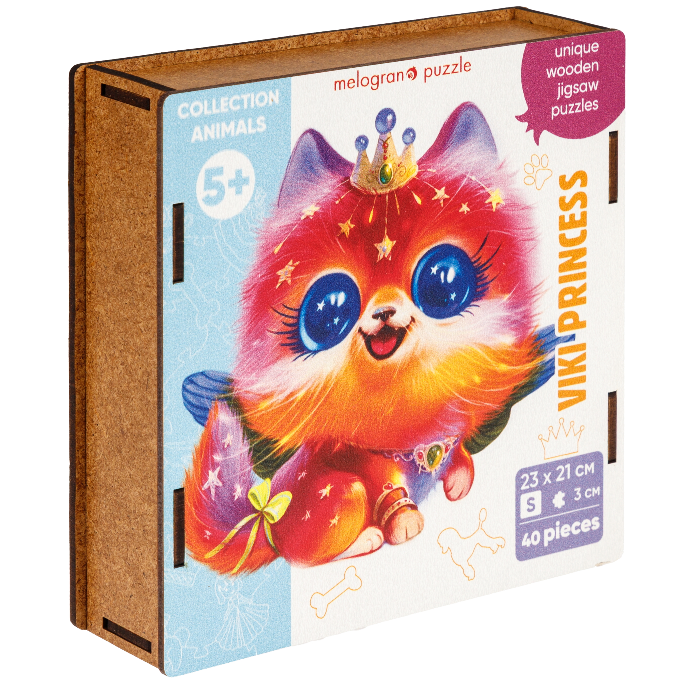 Пазл Melograno puzzle деревянный - фото 6