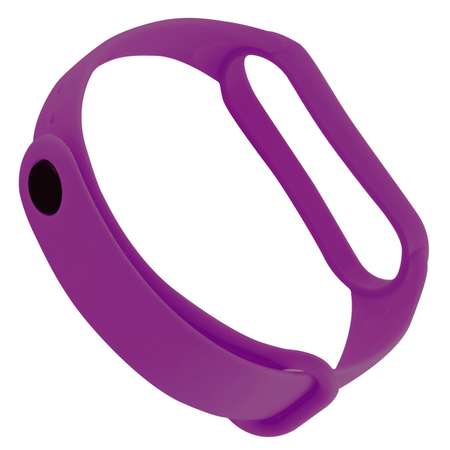 Ремешок RedLine силиконовый Xiaomi Mi Band 5-6-Amazfit Band 5 фиолетовый