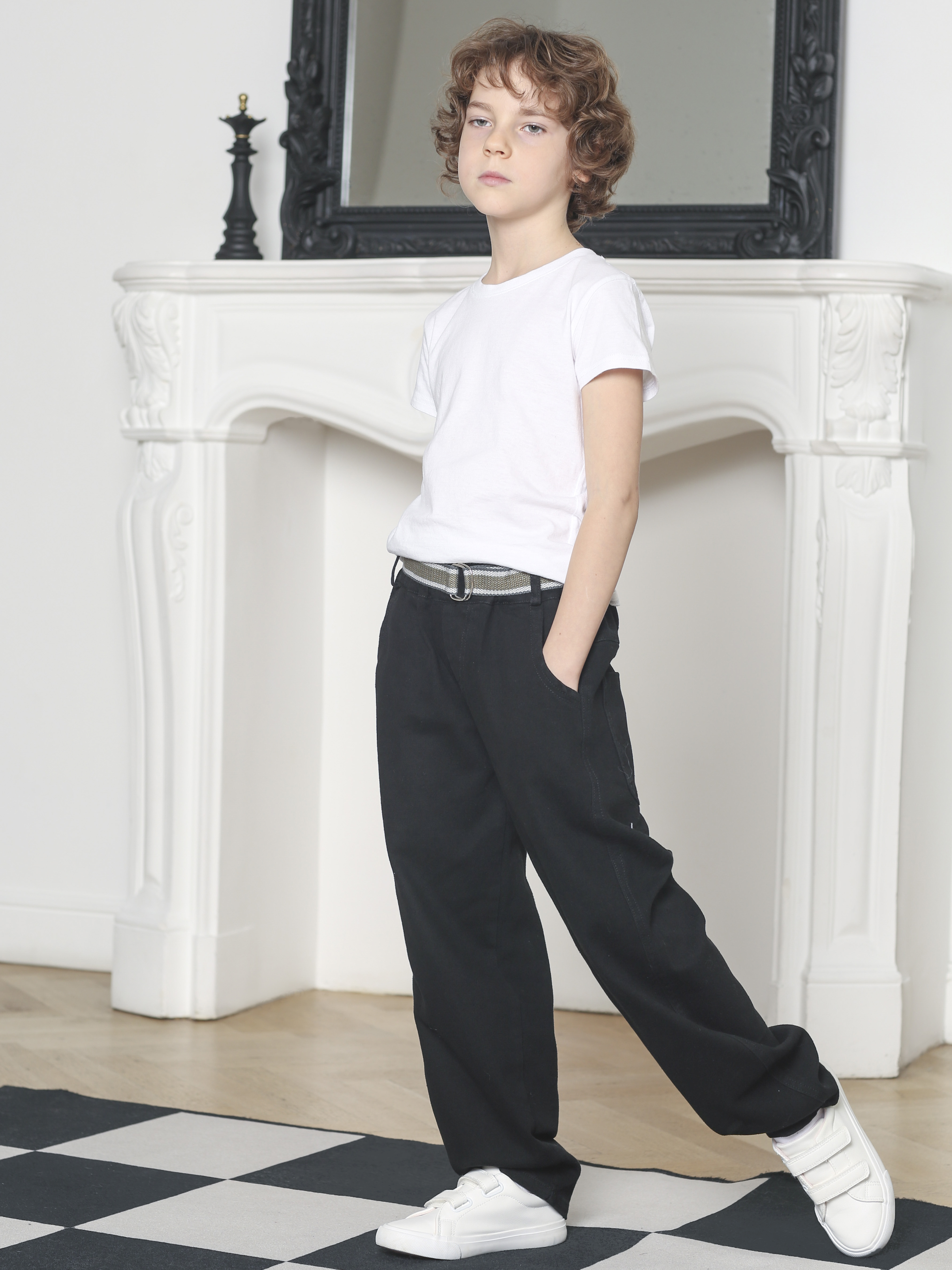 Джинсы-бананы СИНИЙ МИР R139-IL - фото 11