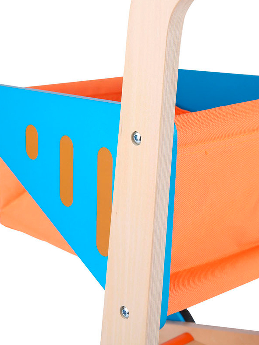 Игровой набор Hape тележки и корзинки, продукты, касса - фото 9