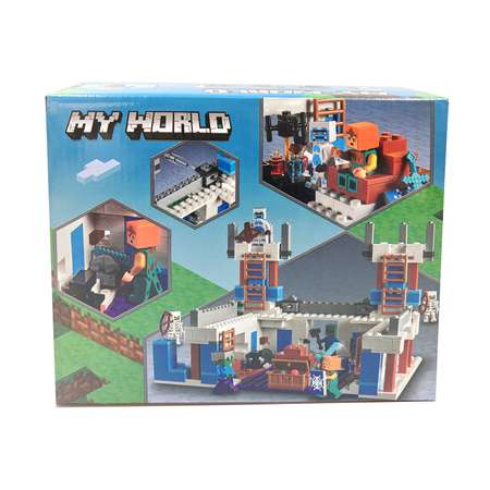 Конструктор MY WORLD Ледяной замок блочный