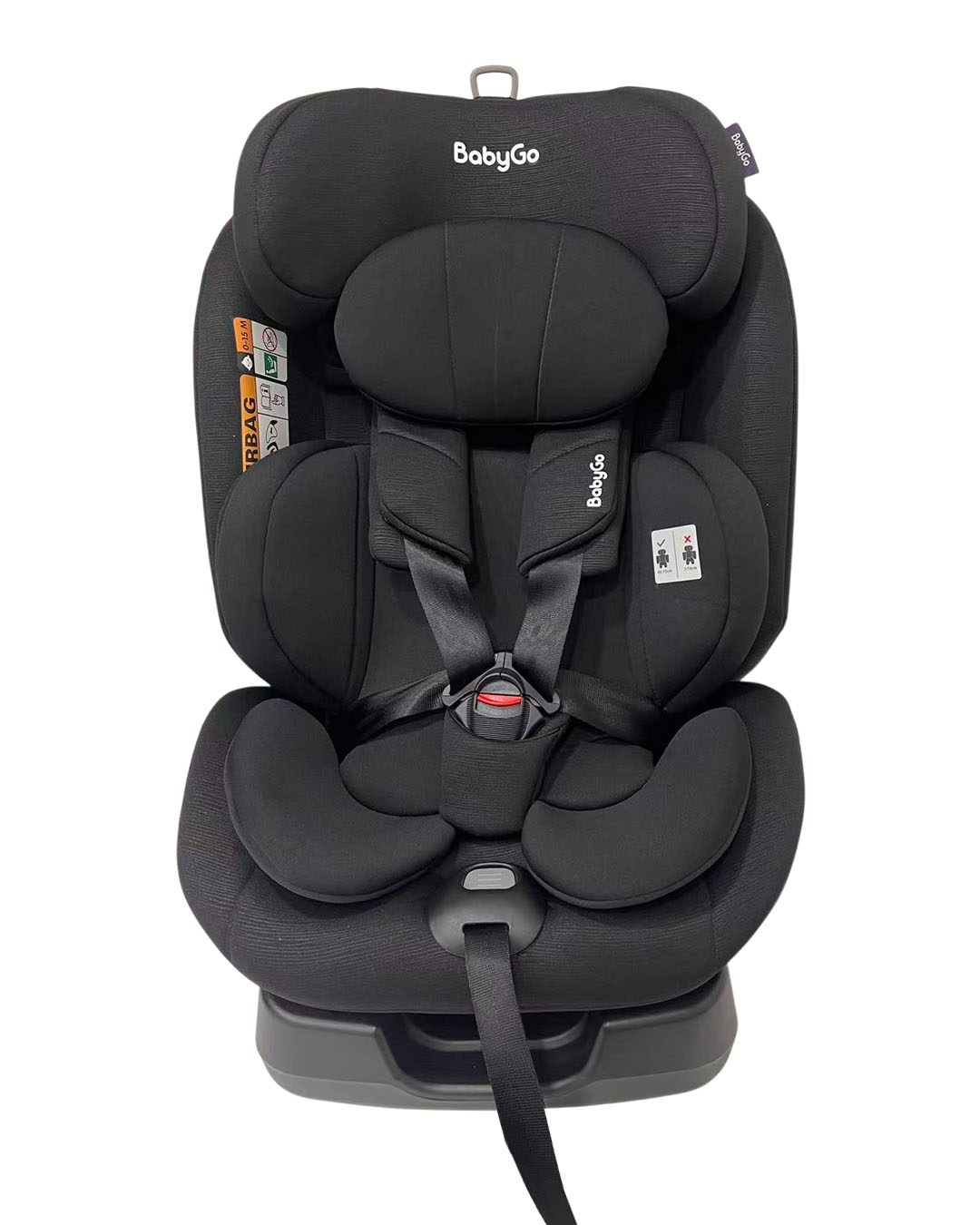 Автокресло BabyGo 4-Stage 0+/1/2/3 (0-36 кг) черный - фото 1