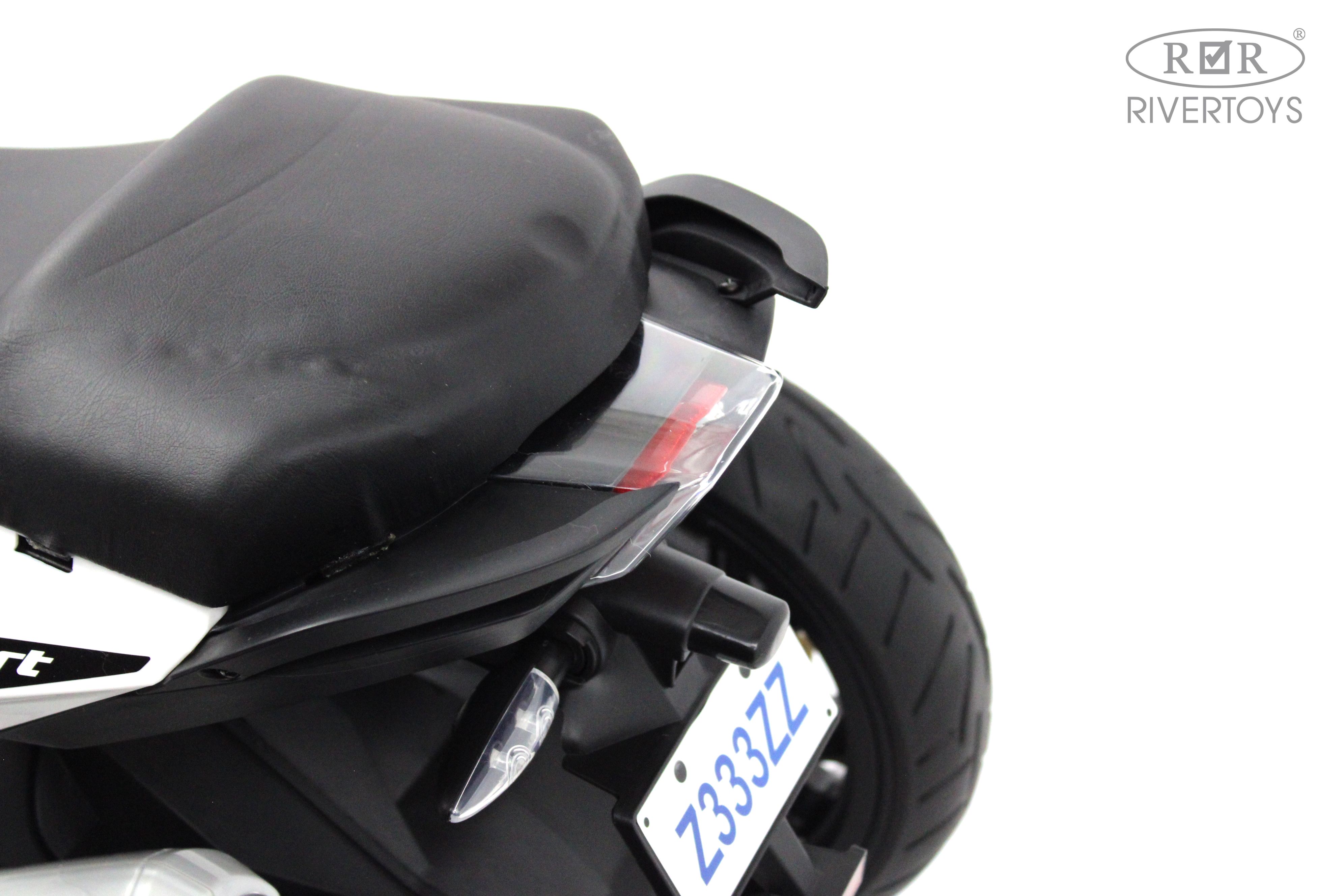 Электромобиль RIVERTOYS Z333ZZ-WHITE - фото 8