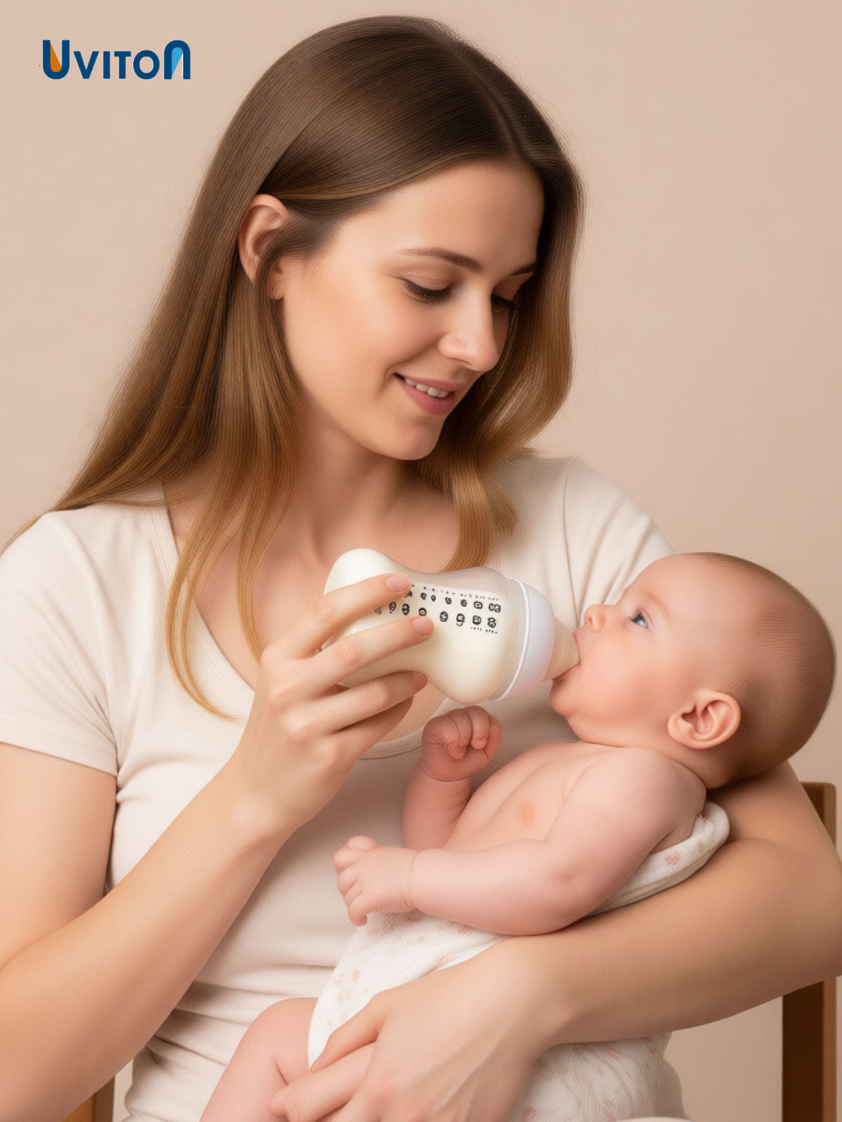 Бутылочка Uviton Natural 260 мл 1 шт. в ассортименте - фото 5