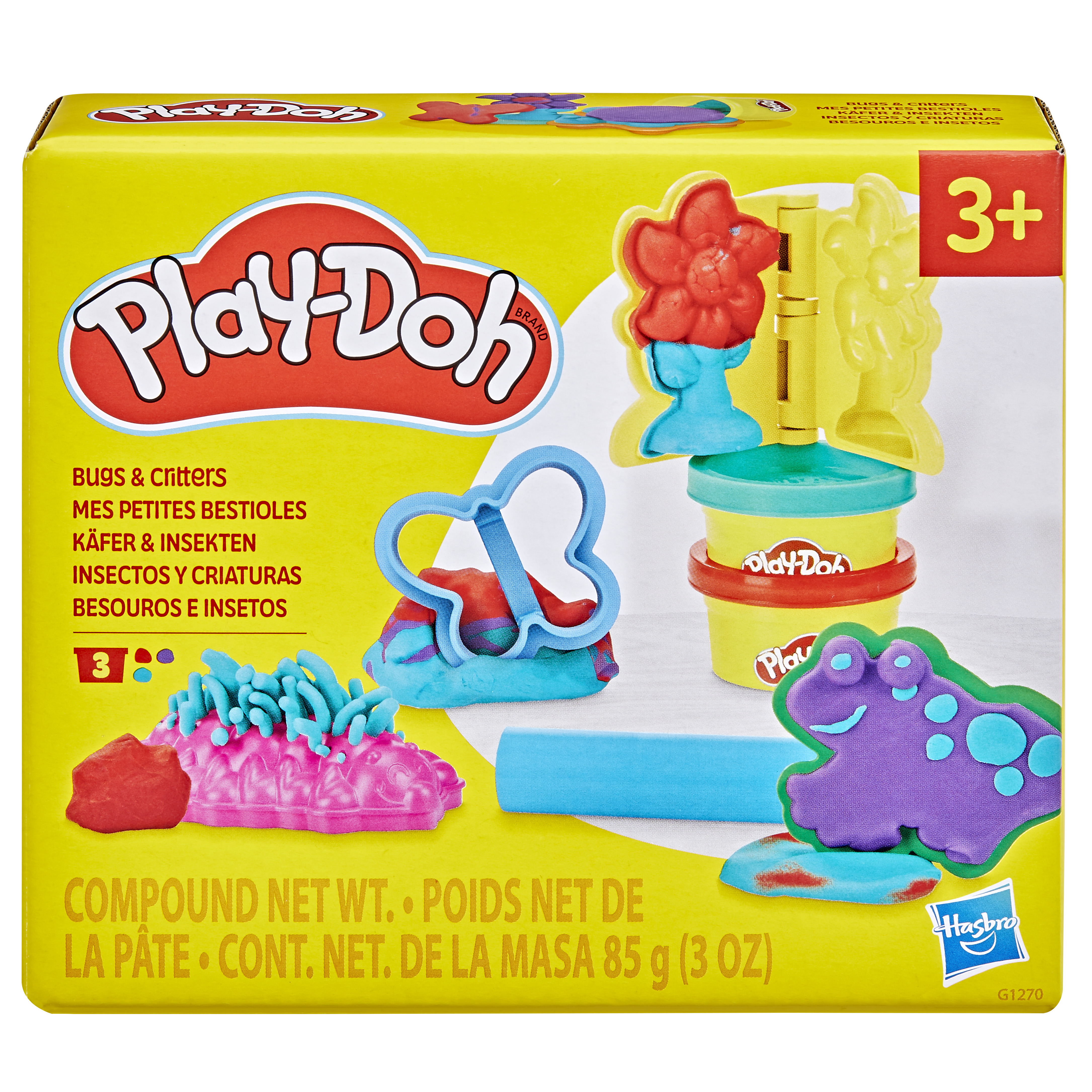 Масса для лепки Hasbro набор Play-Doh Мир насекомых 3 цв. - фото 11