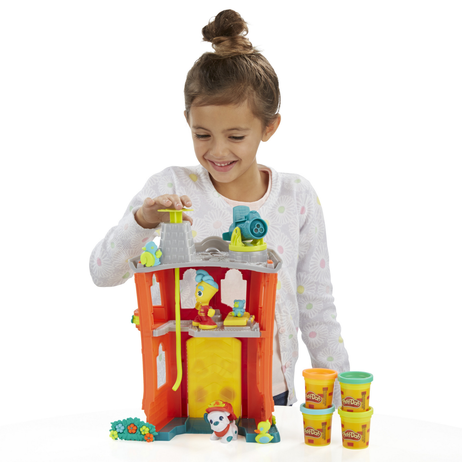 Пластилин Play-Doh Город Пожарная станция - фото 14