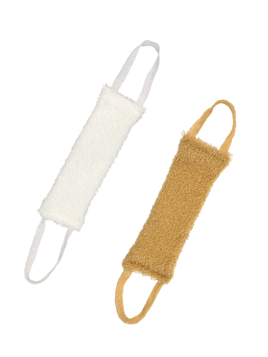 Изображение товара Мочалка PRO CLEANLY Вязаная с поролоновым наполнителем и длинным ворсом