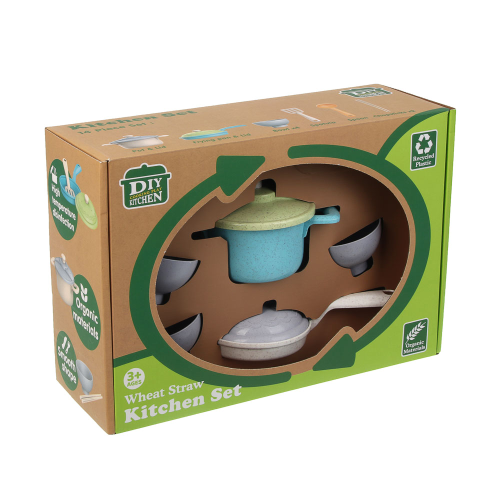 Игрушка Игроленд посуда 14 предм. - фото 1