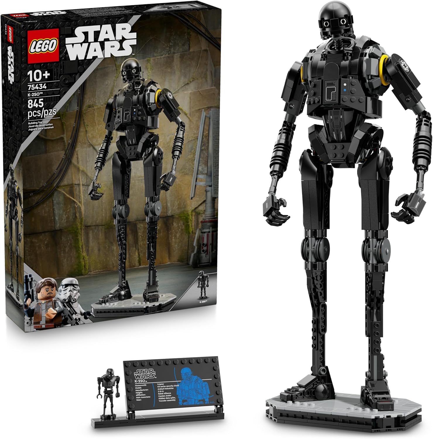 Конструктор LEGO Star Wars K-2SO Охранный дроид 845 дет. - фото 1