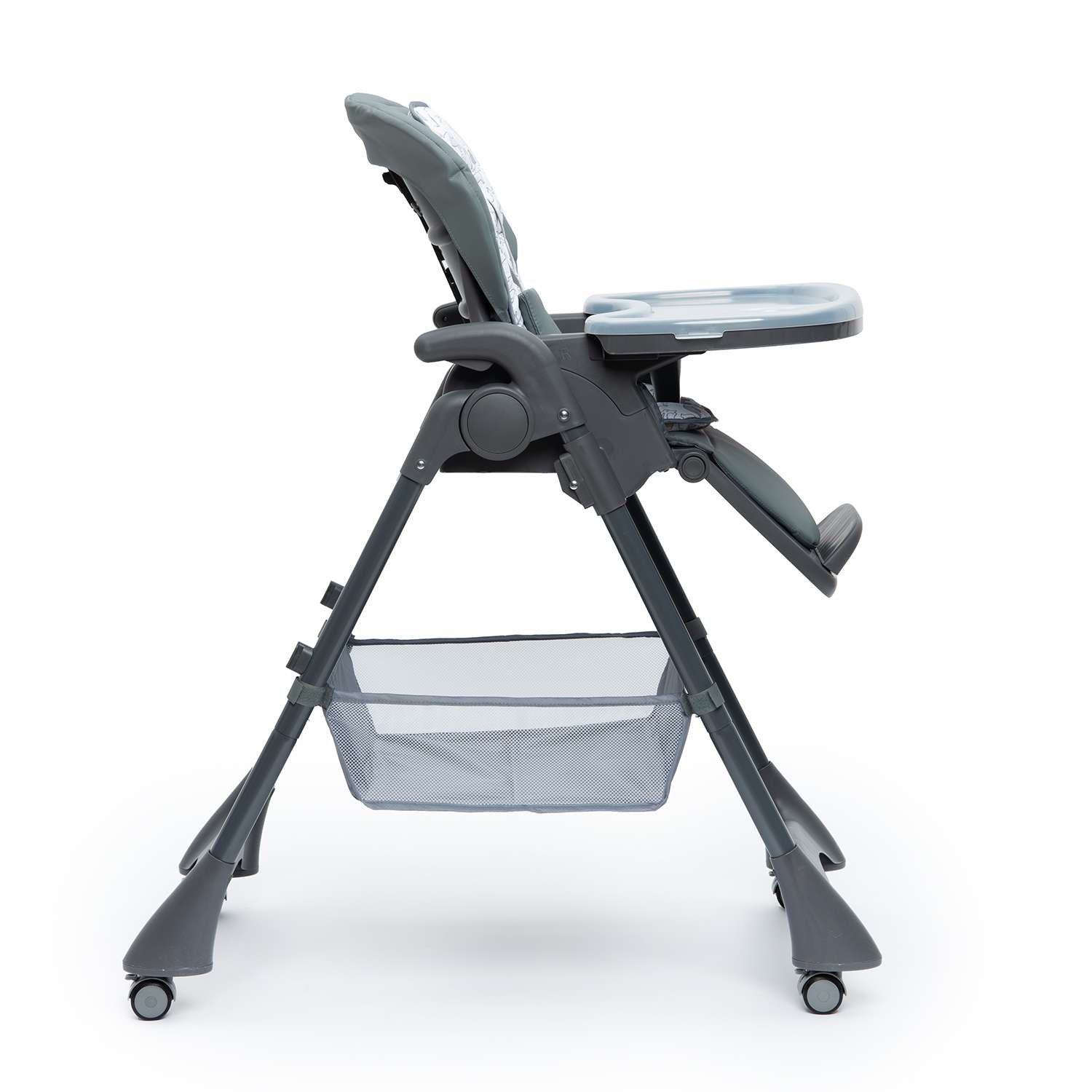 Стульчик для кормления Babyton Sweet Meals Grey классический - фото 8