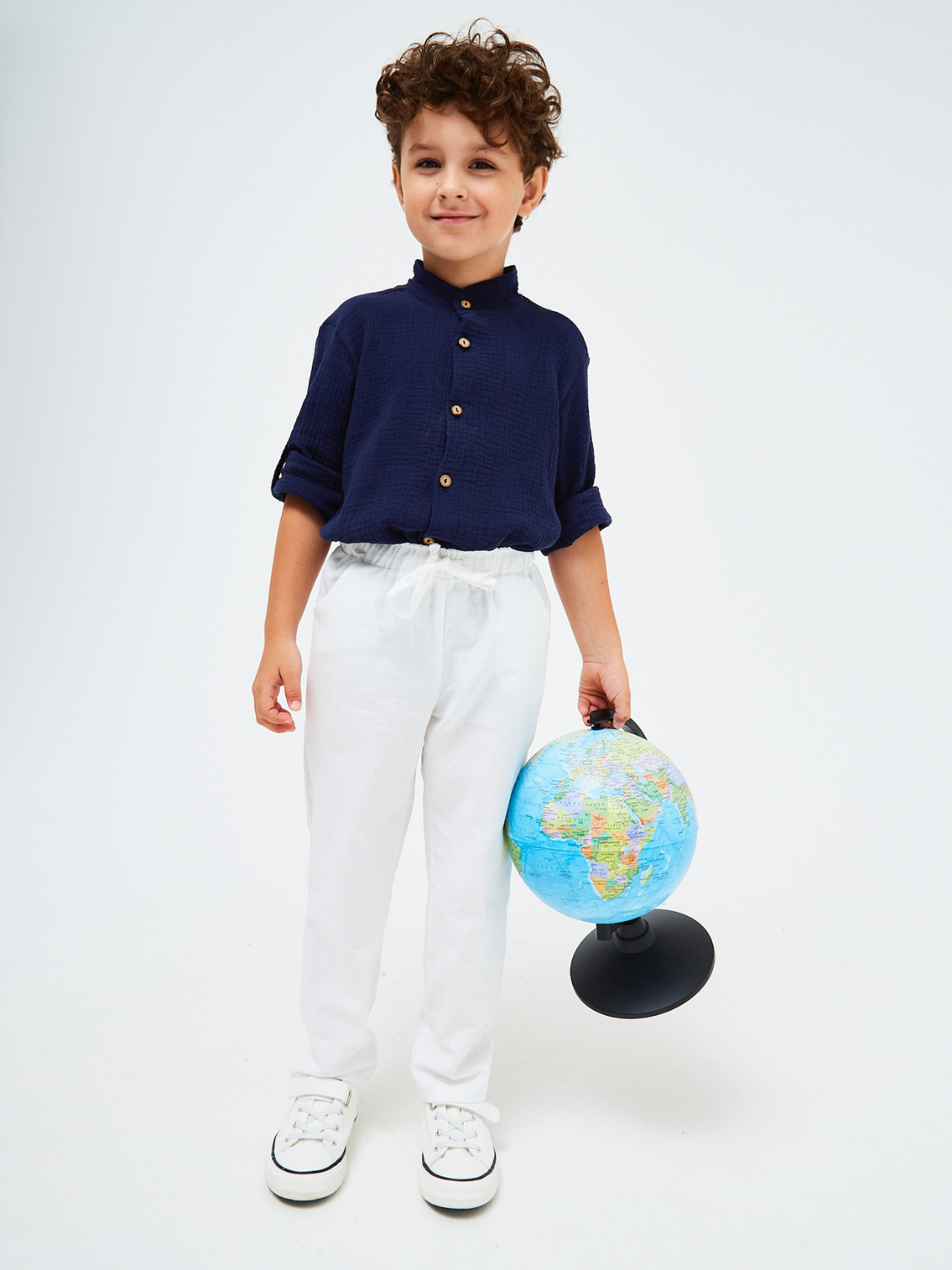 Брюки MOUN Брюки_лен_белые - фото 12