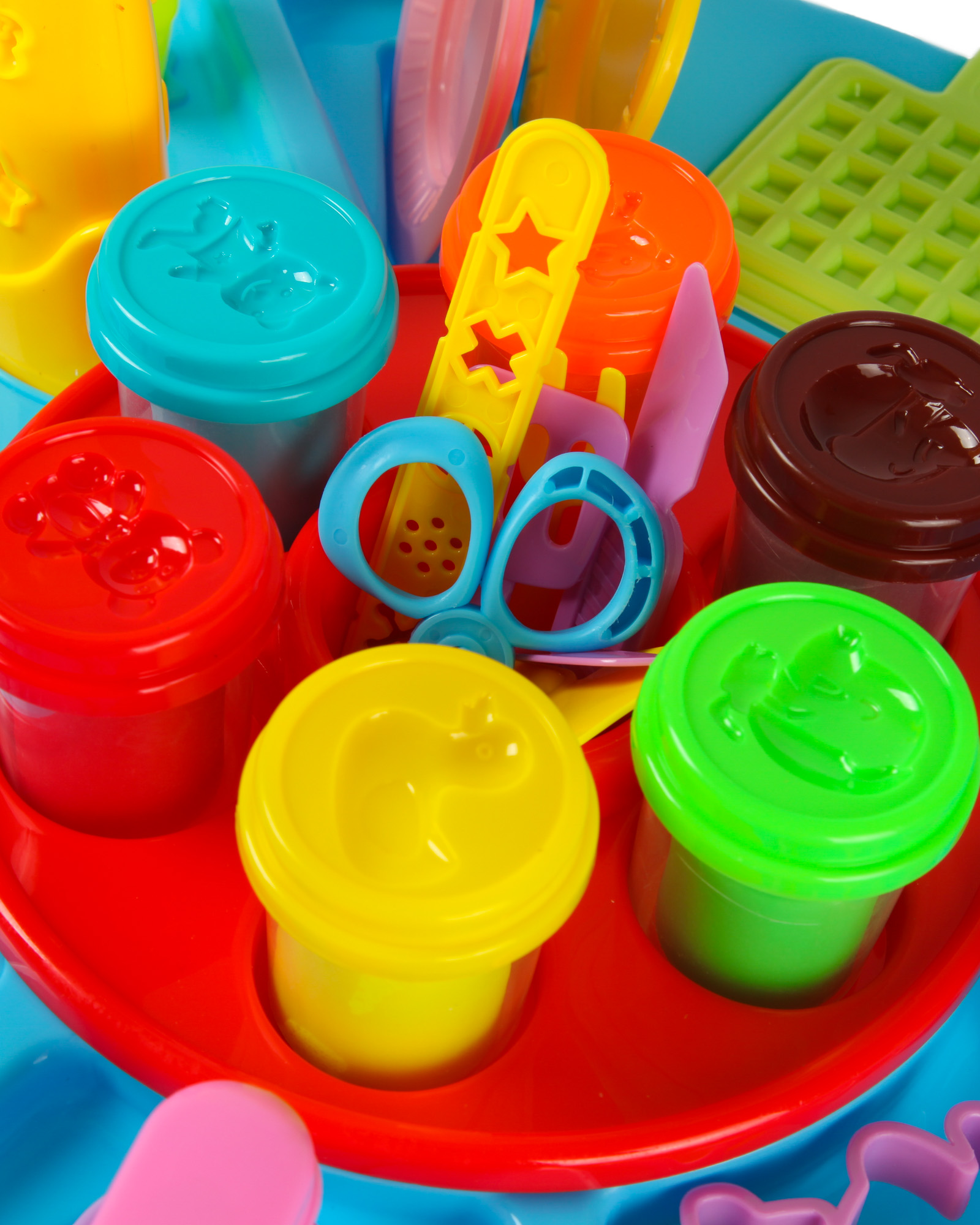 Тесто для лепки Attivio Большой кулинарный микс 6 цв. - фото 4