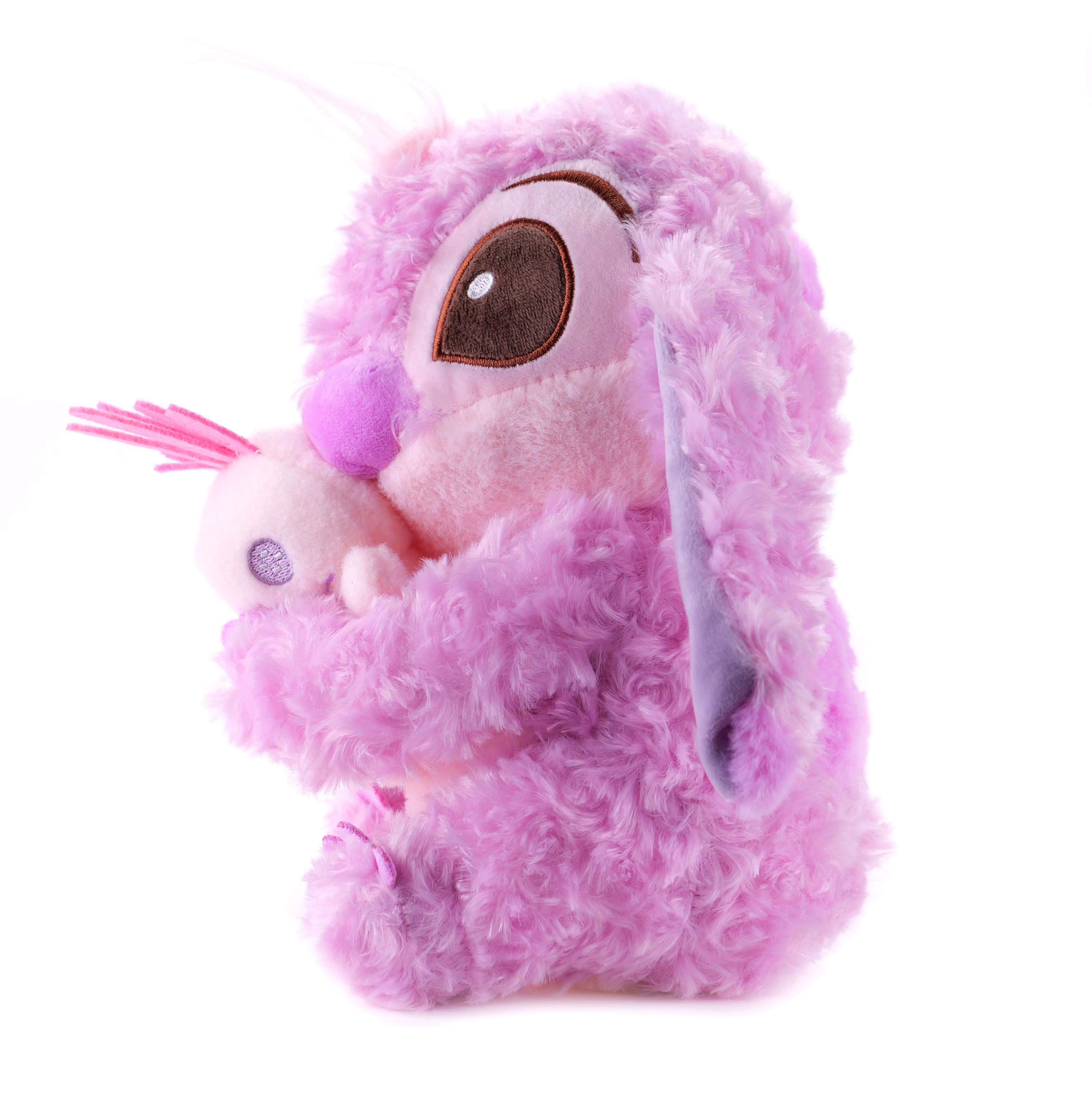 Игрушка мягкая Stitch розовый - фото 7