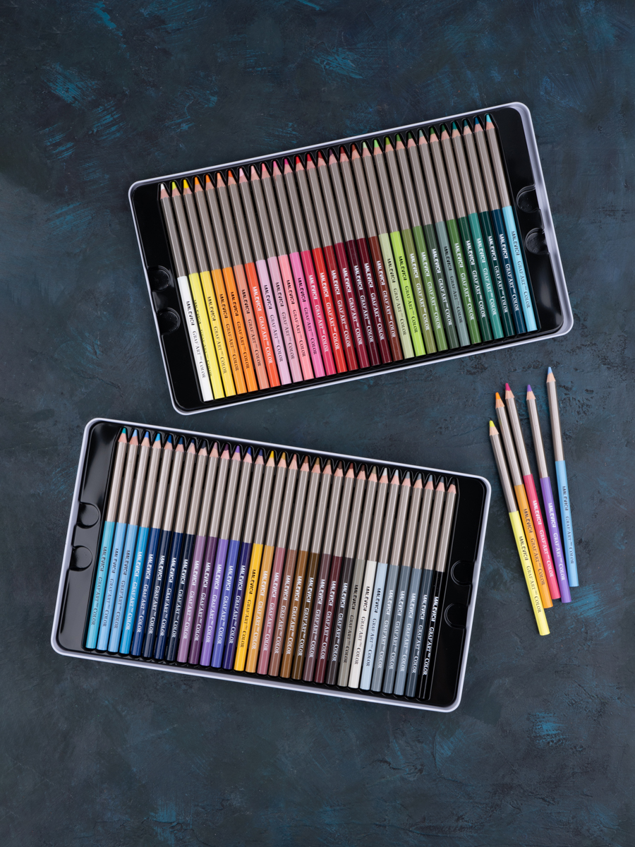 Карандаши цветные Малевичъ 60 шт. - фото 7