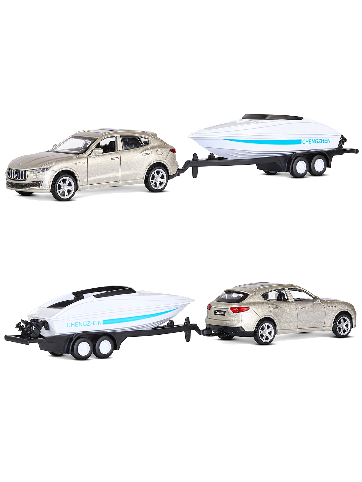 Автомобиль АВТОпанорама Maserati Levante 1:43 JB1251173 - фото 6