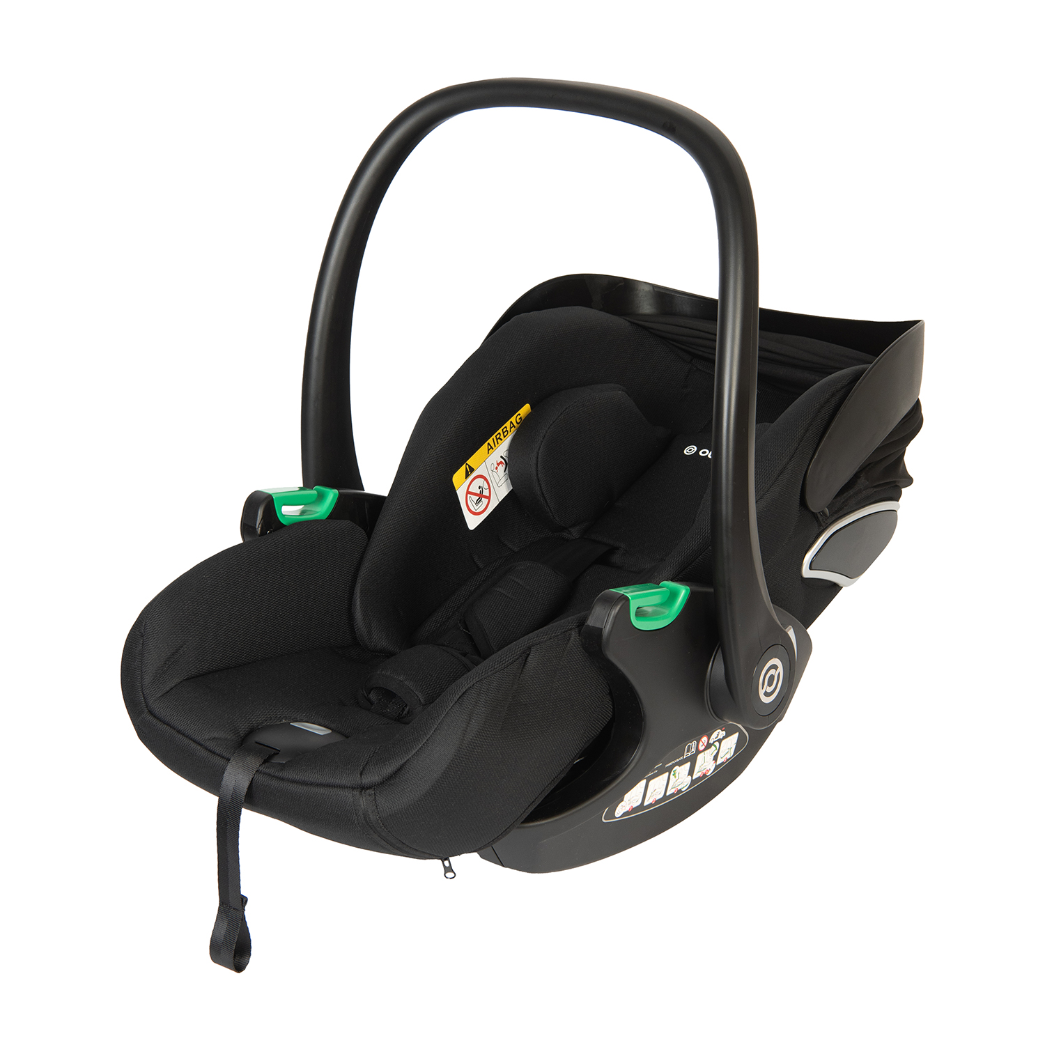 Автокресло Olsson B-Safe Black 0+/1 (0-18 кг) - фото 10