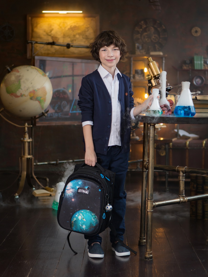 Рюкзак SkyName анатомическая спинка + брелок - фото 6