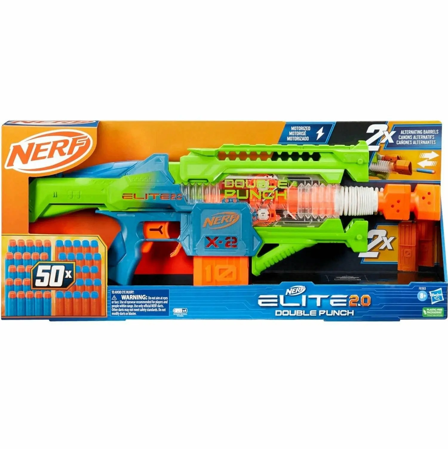 Бластер Nerf Elite Double punch - фото 2