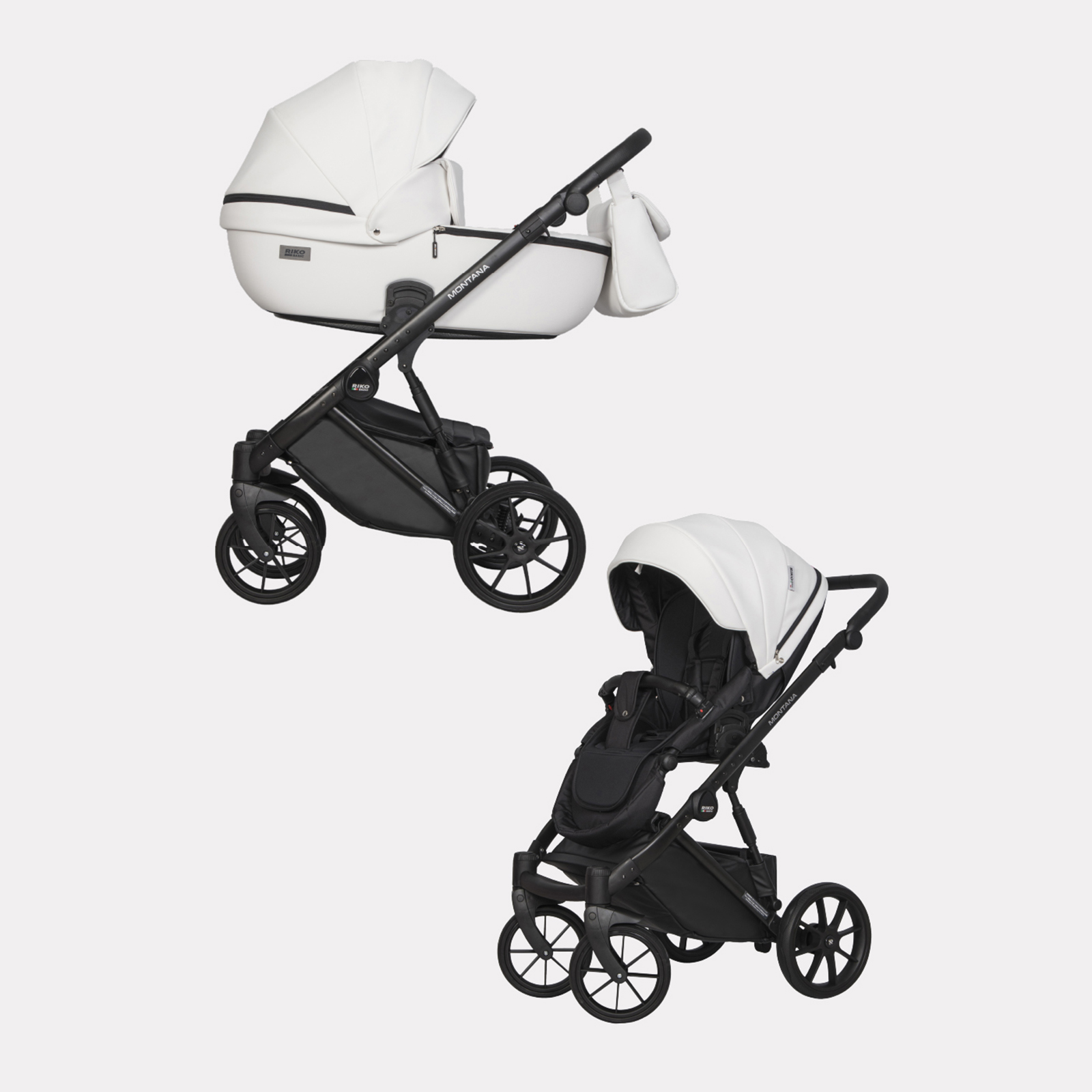 Коляска 2в1 Riko Basic Montana Ecco - фото 1