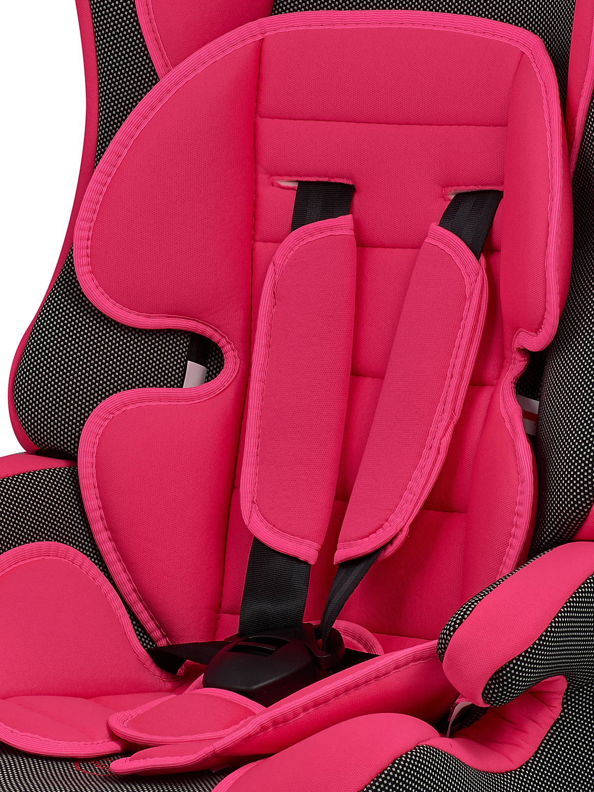 Автокресло Teddy Bear 513R/18 pink-black dot 1/2/3 (9-36 кг) - фото 2