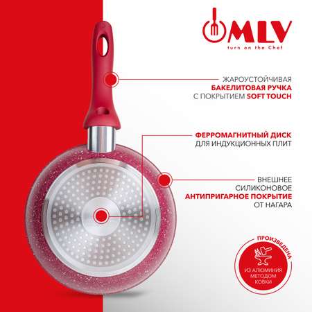 Сковорода с антипригарным покрытием Moulin Villa Granate 20 см