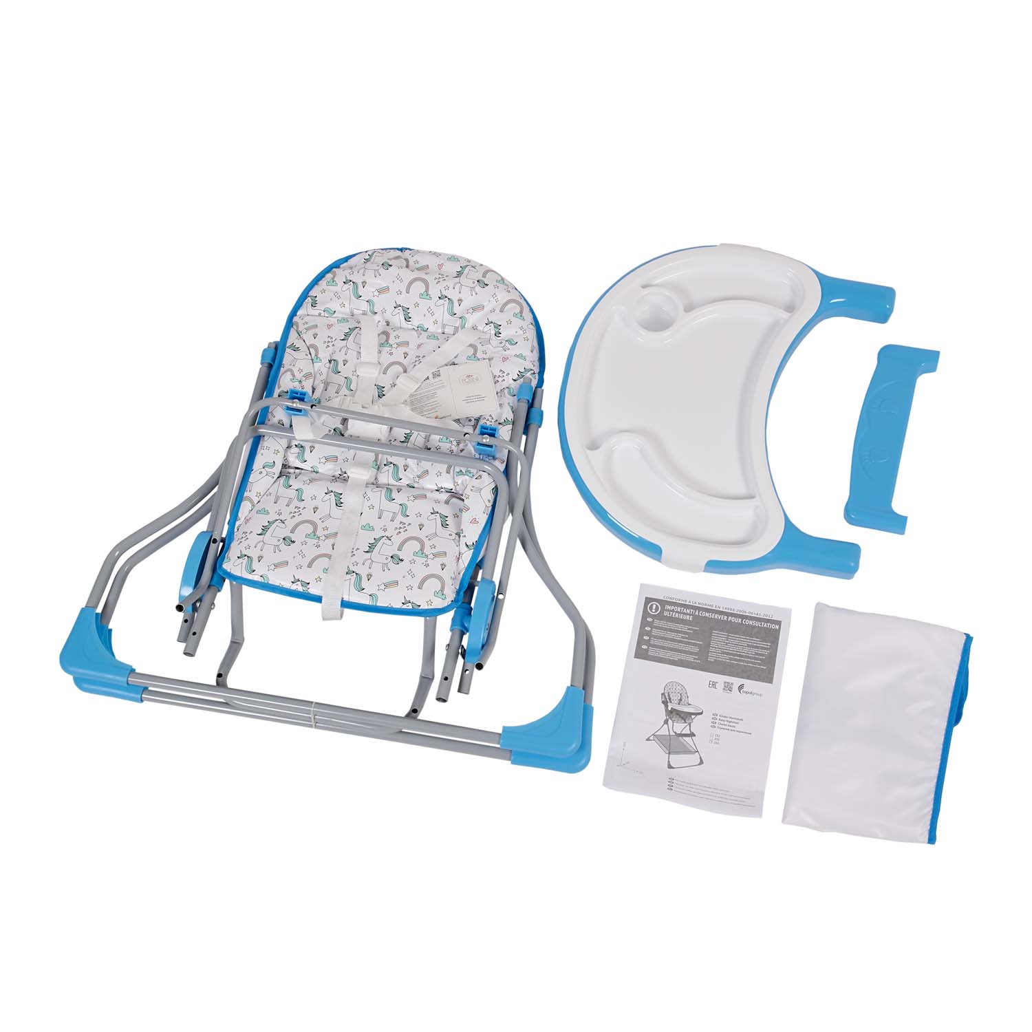 Стульчик для кормления Polini kids классический - фото 16